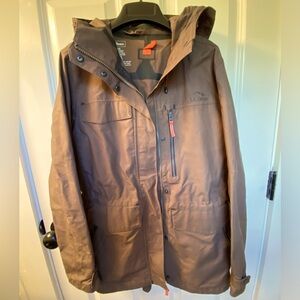 L.L. Bean Womens waterproof field jacket EUC